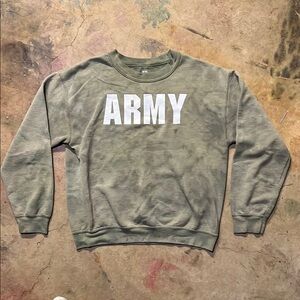 Army Green Men's Sweater SZ MEDIUM
